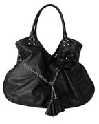 Black shoulder bag