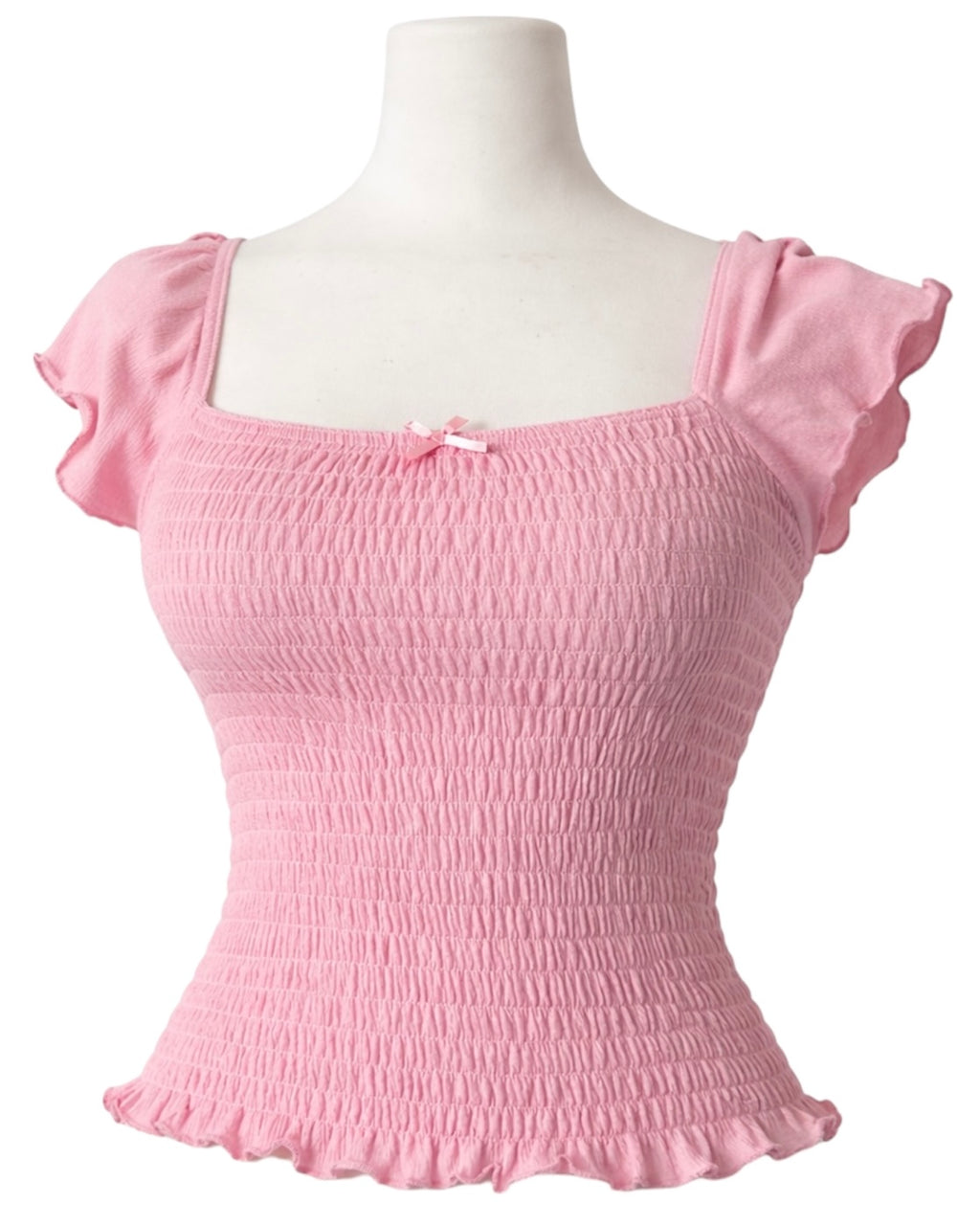 Pink crop top
