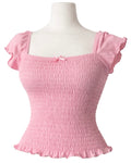 Pink crop top