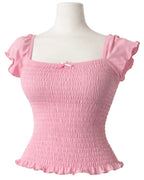 Pink crop top