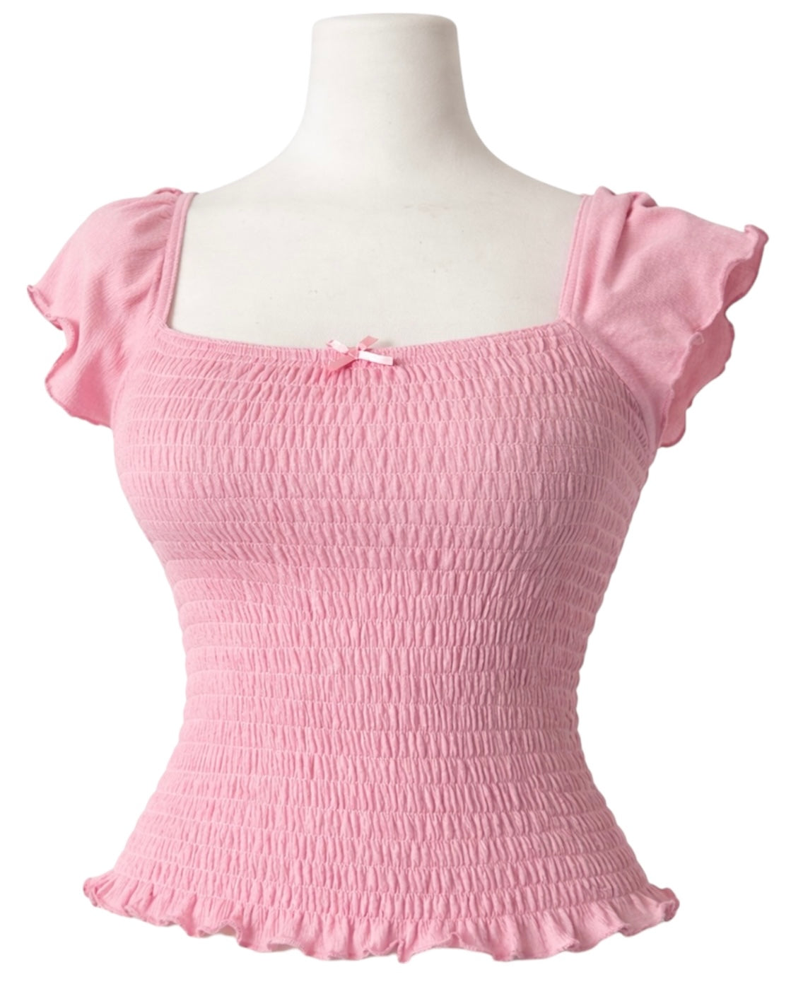 Pink crop top