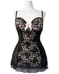 Pink lace corset top